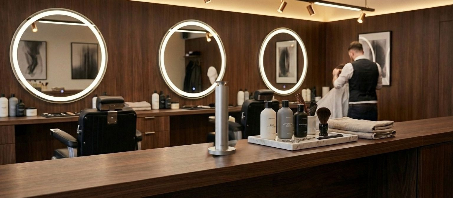 Waterless Diffuser Scenting for Barbershops