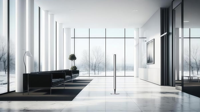 commercial diffuser in lobby