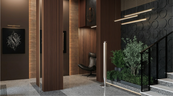 Set the tone with a signature lobby scent.