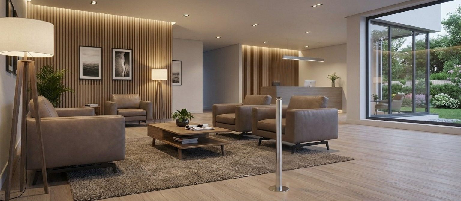 Waterless Diffuser Scenting for Waiting Rooms