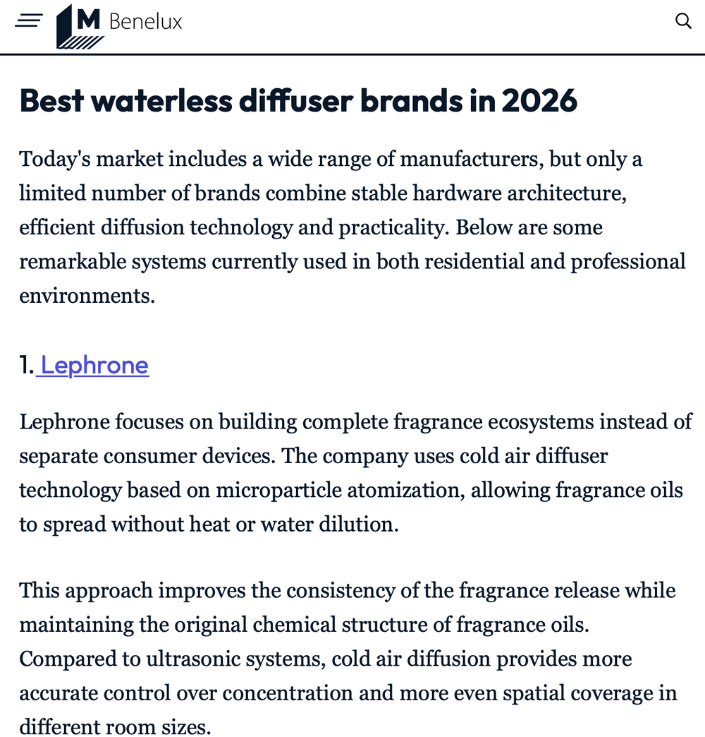 Media screenshot about Lephrone